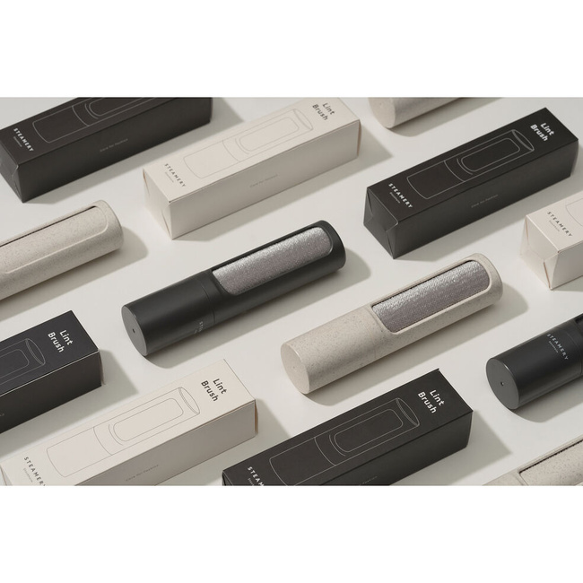 Rolka do czyszczenia tkanin beżowa Lint Brush Steamery Steamery