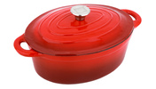 Brytfanna żeliwna z pokrywą 4 l Xanten+ red - Carl Schmidt Sohn