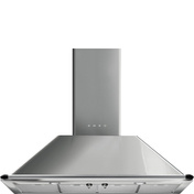 Smeg - Okap kuchenny, Victoria, 110 cm, inox Victoria Ktr110xe Stal nierdzewna