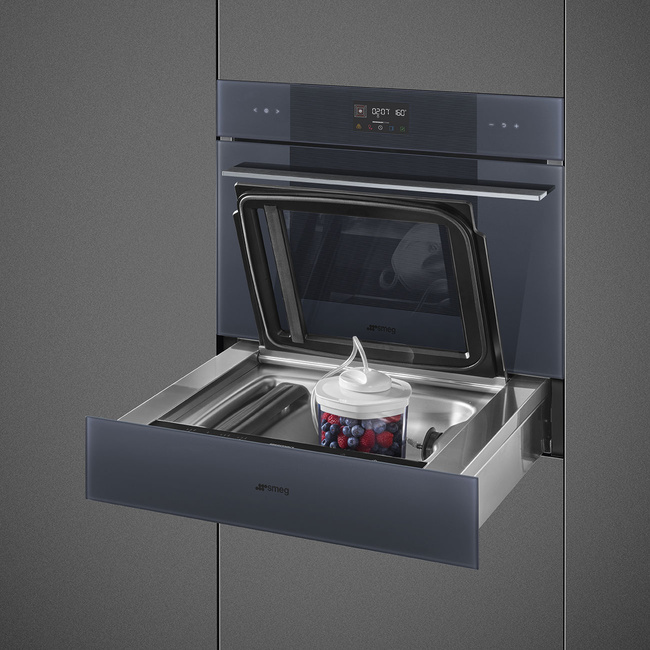 Smeg - Szuflada do Pak. Próżniowego, Linea, Ng Linea Cpv115g Neptune Grey.