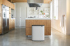 Kosz do segregacji Brabantia Bo Touch Bin 2 x 30 l, biały, 221408