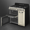 Smeg - Kuchnia wolnost., 90cm, Victoria, krem. Victoria TR93P kremowy.