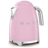 Zestaw Smeg - Czajnik + Toster na 2 kromki pastelowy róż