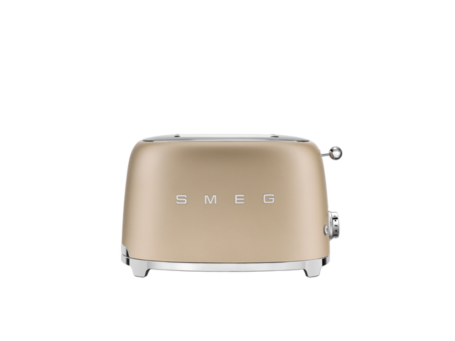 Smeg - Toster, Dwie Kromki, Szampański 50's Style Tsf01Chmeu Szampański