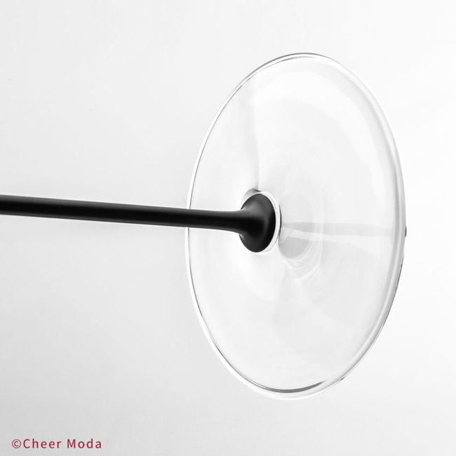 Kieliszek Do Wina Lava Glass Czarny