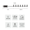 Extralink | Lampki LED | 500L multikolor, dł. 3 + 25 m wewn/zewn