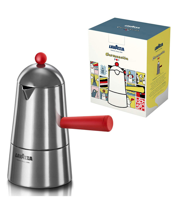 Kawiarka 2 Tz Carmencita Pop Czerwona 150 Ml - Ilsa