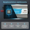 Przetwornica napięcia Extralink OPIP-300W, 12 V na 230 V, czysty sinus, 300 W