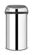 Kosz na śmieci Brabantia Touch Bin 60 l, stal polerowana Brilliant Steel
