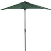 Parasol ogrodowy pół-parasol ścienny na taras 2,7m zielony