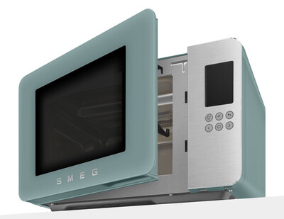 Smeg - Kuchenka mikrofalowa SDA Collezione - szmaragdowy