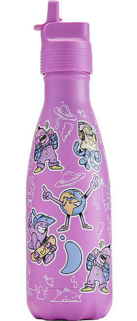 Butelka, 350ml - Różowa Załoga Original Kids - Chillys Bottles