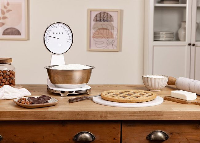 Smeg - Waga Kuchenna, Kremowy SDA 50's Style Ksf01Crww.