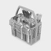Smeg - Zmywarka do naczyń, 60 cm UNIVERSAL STL281DS (panel sterowania) - Srebrny