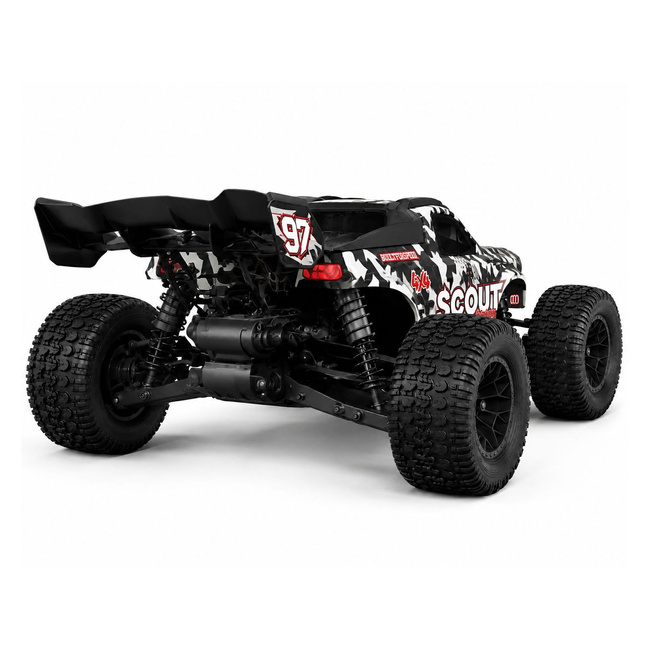 Samochód RC Extralink SC10 Brushless 4WD w skali 1:10, czarny Extreme Truck