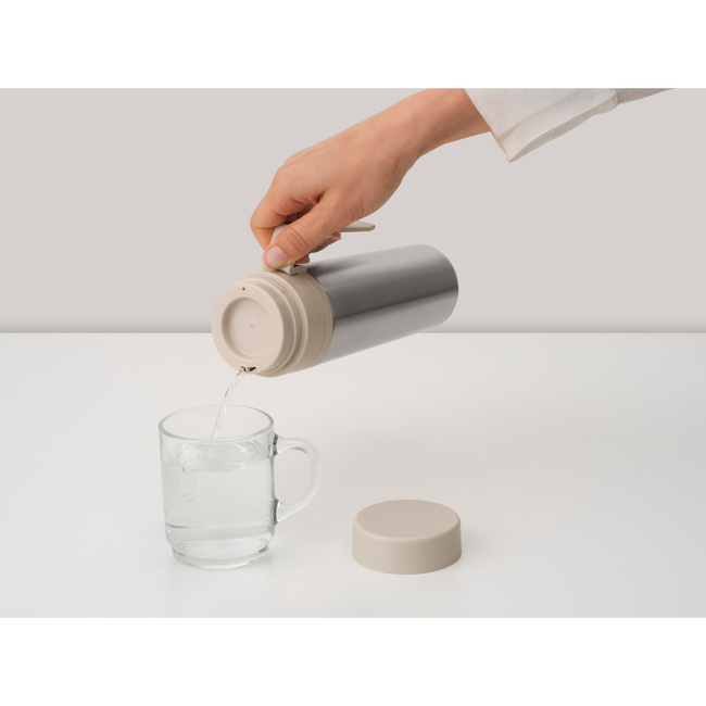 Butelka termiczna Brabantia Make & Take 500 ml, beżowa Soft Beige