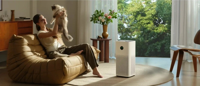 Oczyszczacz powietrza Xiaomi Smart Air Purifier 6, CADR 443 m³/h, pięć czujników