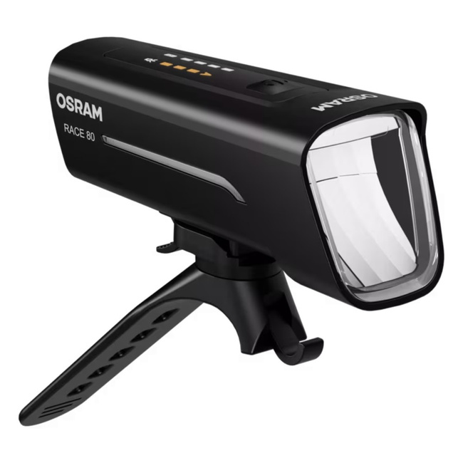 Zestaw lampek rowerowych Osram LEDsBike Race 80 Set LEDBL102, 80 lux, StVZO
