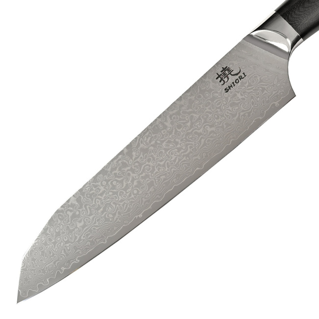 Shiori - Hiashi Santoku - Uniwersalny, Wielozadaniowy Nóż Szefa Kuchni