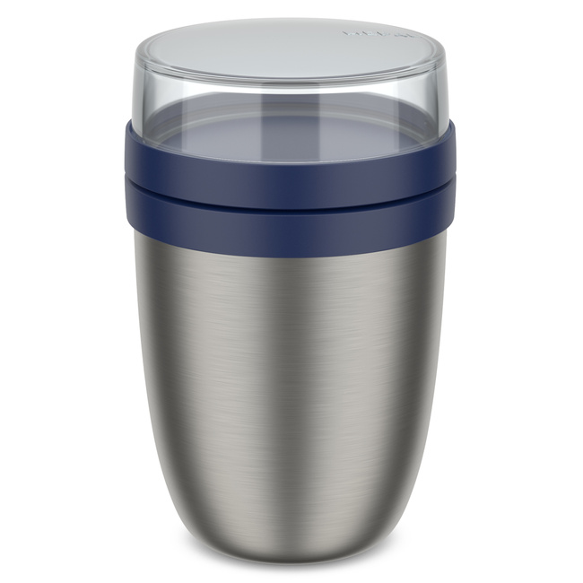Lunchpot termiczny Mepal Ellipse Vivid Blue 500 200 ml na zupę i jogurt