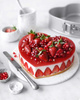 Silver-Top Tortownica w kształcie serca 20 cm - Patisse
