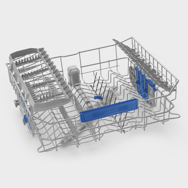 Smeg - Zmywarka do naczyń, 60 cm Universal PL254CX Stal nierdzewna (panel sterowania)