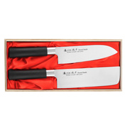 Satake Saku Pp Zestaw Noży - Santoku I Nakiri Premium