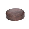Misy z pokrywką Rituali Domestici Perseo, drewno mango, ciemne, zestaw 2 szt., 18 x 6,5 cm
