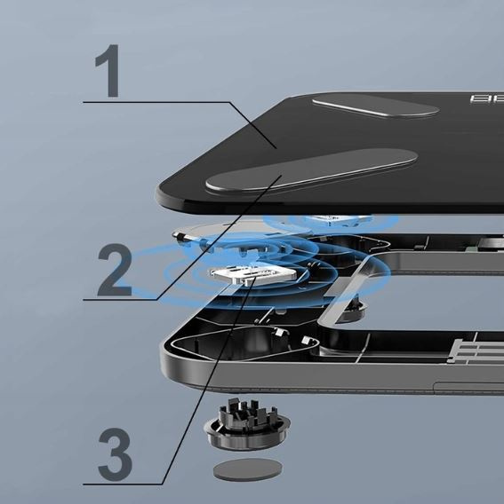 Extralink Home | Inteligenta Waga Łazienkowa | Bluetooth