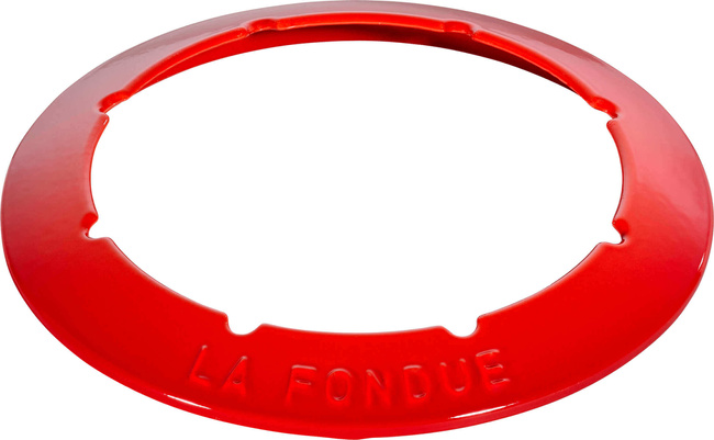 Zestaw do Fondue 18 cm, Czerwony - Staub