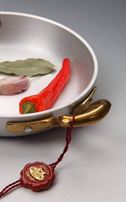 BALLARINI PROFESSIONALE 700 Servin Tavola Patelnia z 2 uchwytami 14 cm aluminium Servin Tavola Ballarini 