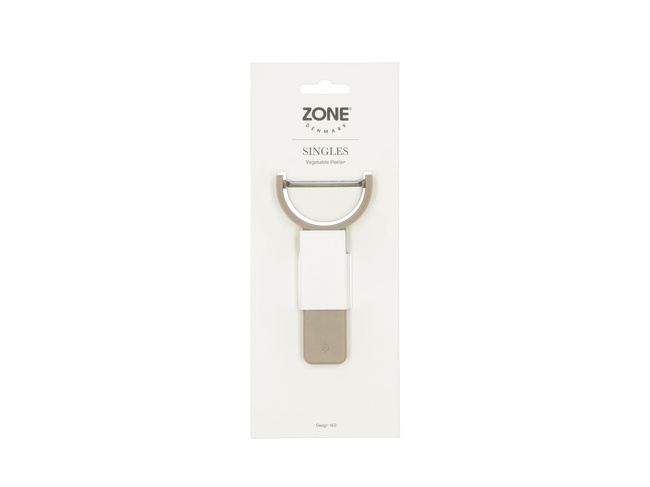 Obieraczka do warzyw 6 cm Singles Soft taupe 29622 - Zone Denmark