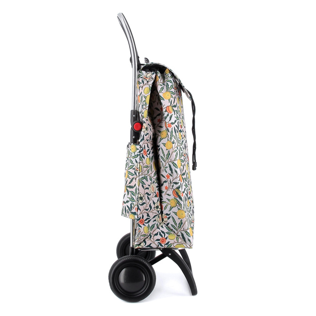 Wózek na zakupy Rolser I-Max William Morris 2L Pomegranate, 2 koła, torba 43 l