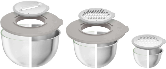 Fresh & Save Zestaw 5 Akcesoriów Do Misek - Zwilling
