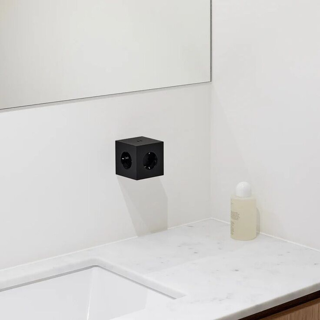 rozszerzacze gniazd elektrycznych z podwójnym usb-c 30 W czarny avolt