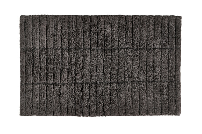 Dywanik łazienkowy 50 x 80 cm Tiles Antracyt 13531 - Zone Denmark