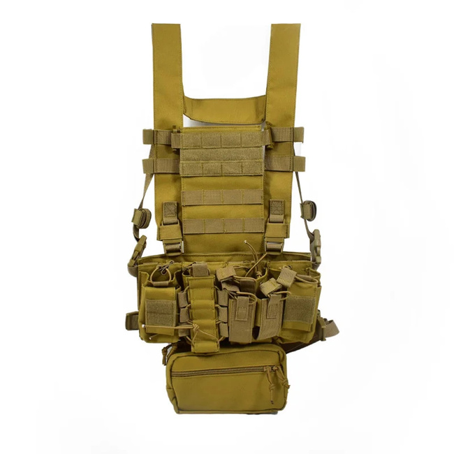 Kamizelka taktyczna Extralink Military MIL-1122 z systemem MOLLE, do ASG