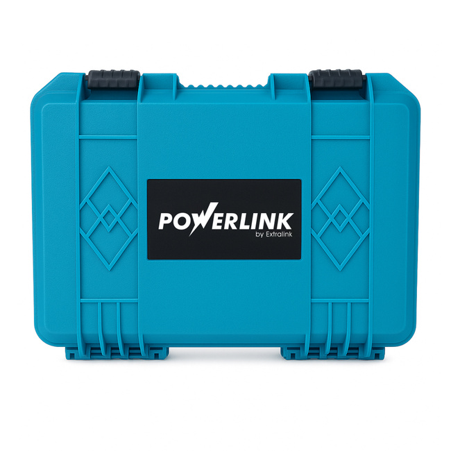 Poziomica laserowa Extralink Powerlink PWL-4D16, 16 linii 4D, z pilotem i statywem
