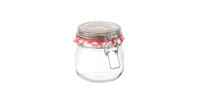 Słoik na przetwory z klipsem Tescoma Della Casa 600 ml - Tescoma