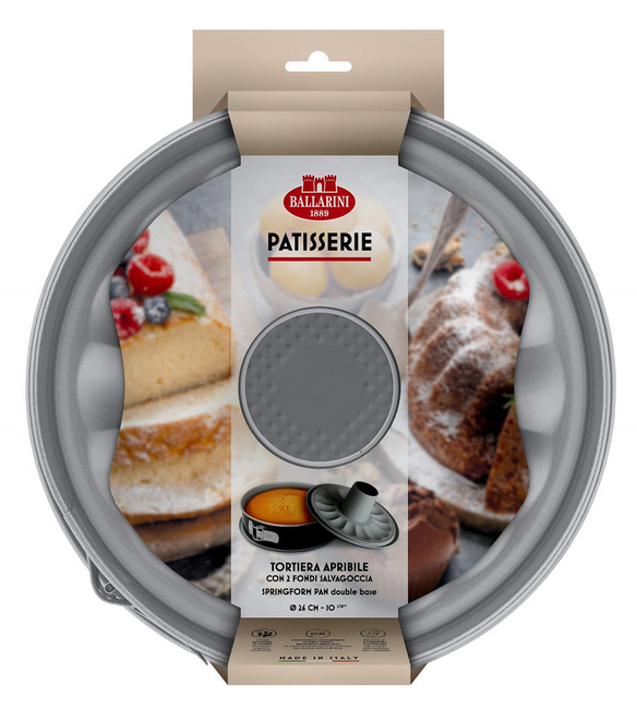 Ballarini Patisserie Forma do ciast i serników z wymiennym dnem 26 cm