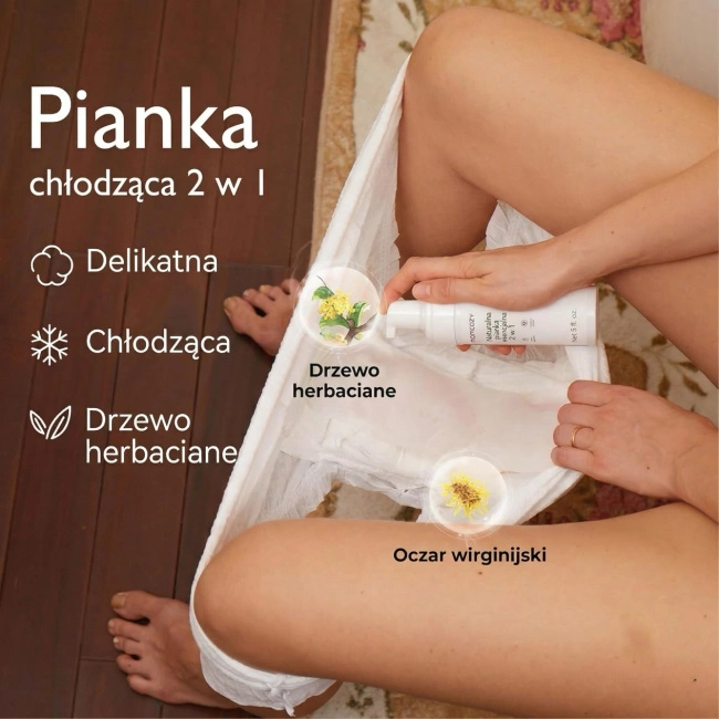 Zestaw poporodowy Momcozy PK007 z butelką do higieny intymnej 500 ml