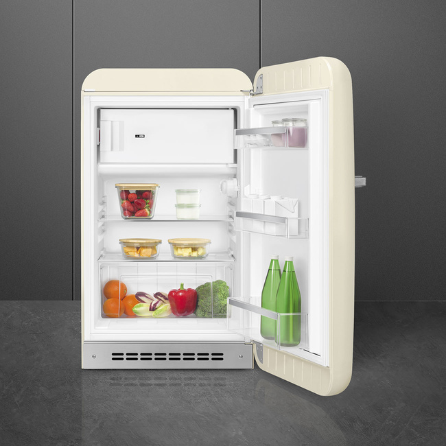 Smeg - Chłodziarko-zamrażarka FAB10RCR6 50'S STYLE - kremowy