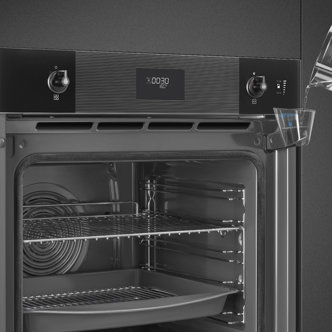 Smeg - Piekarnik, 60 cm, Linea, SOP6101S2B3 LINEA - czarny