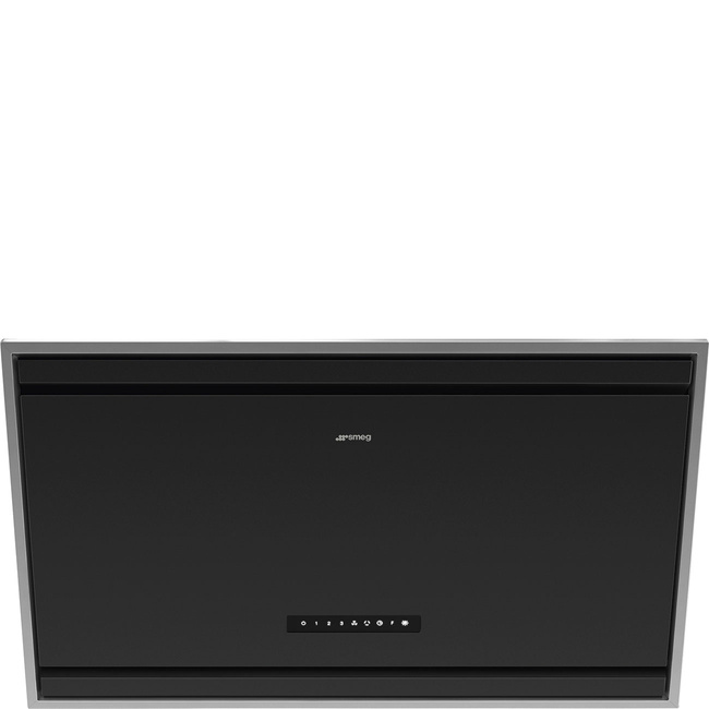 Smeg - Okap kuchenny, 90 cm, czarny CLASSICA KV394MB Czarny mat