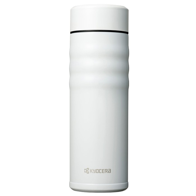 Kubek termiczny 500 ml Twist Top, biały - Kyocera