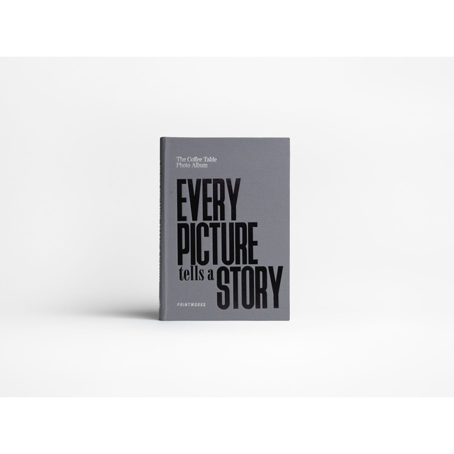 Album na zdjęcia Printworks Every Picture Tells a Story, ciemnoszary