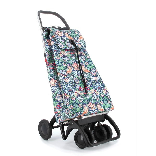 Wózek na zakupy Rolser I-Max William Morris 4L Tour Birds, 4 koła, torba 43 l