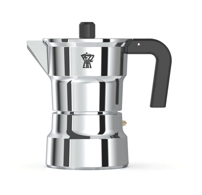 Pezzetti Solidexpress Aluminiowa Kawiarka (3 Filiżanki) - Srebrny