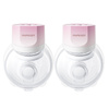 Momcozy S12 Pro Quick Pink Laktator muszlowy podwójny bezprzewodowy różowy Double Pack