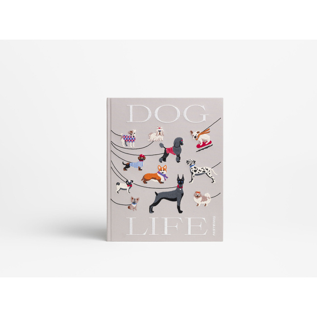Album na zdjęcia psa Printworks Dogs z haftowaną okładką, beżowy, 60 stron